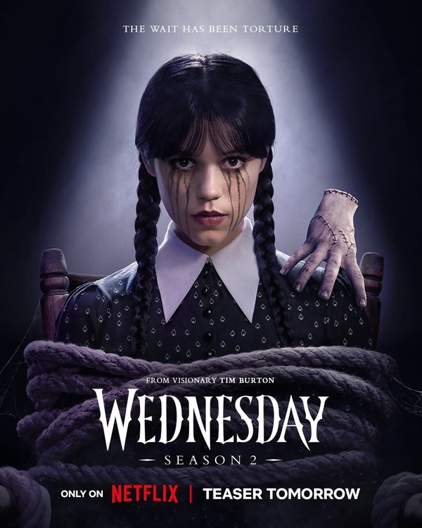Netflix美劇《星期三》第二季10大必看亮點：Lady Gaga驚喜出演、小手成TikTok頻道主角