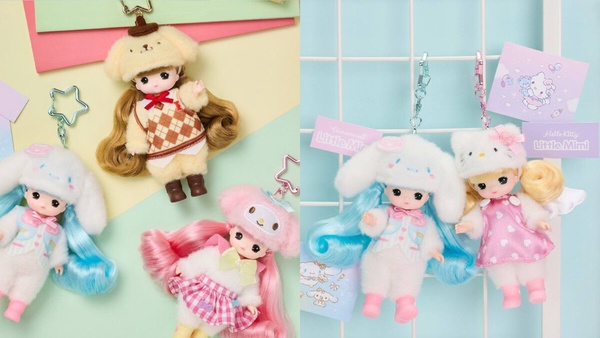 7-11「三麗鷗迷你小MIMI吊飾」可愛登場！5款人氣角色超欠收藏，再推酷洛米&amp;amp;大耳狗桌遊
