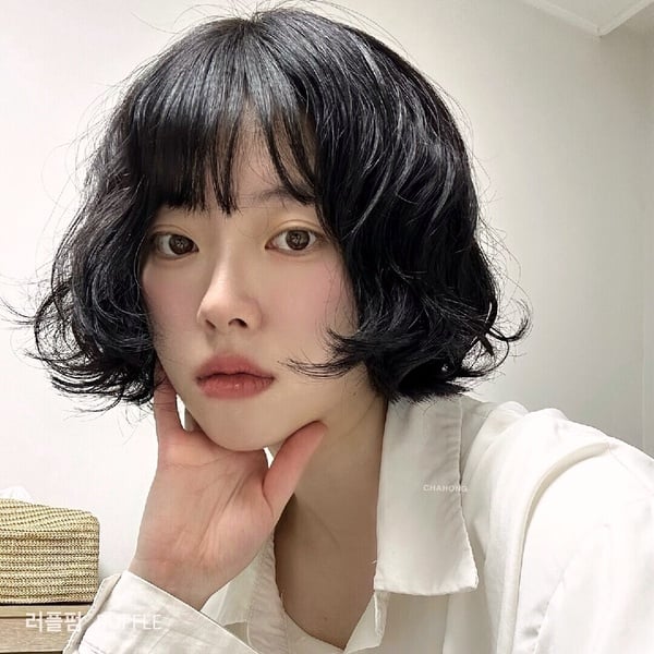 齊肩短髮範本，捲度燙髮推薦
