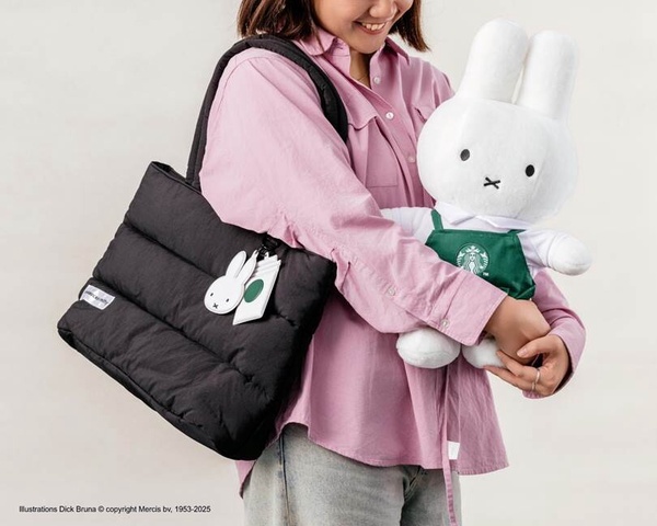 星巴克 x 米飛兔Miffy！台灣5月開賣，超萌週邊隨行杯、馬克杯、玩偶要收！