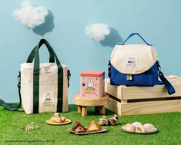 星巴克 x 米飛兔Miffy！台灣5月開賣，超萌週邊隨行杯、馬克杯、玩偶要收！