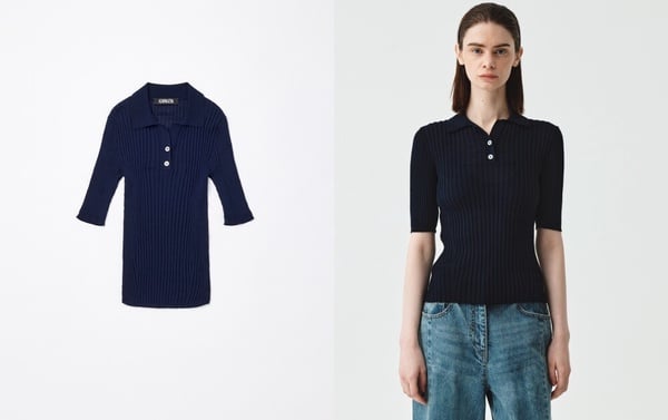 KIMMATIN 必買：KNIT PIQUE TOP 針織衫，NT$6,200