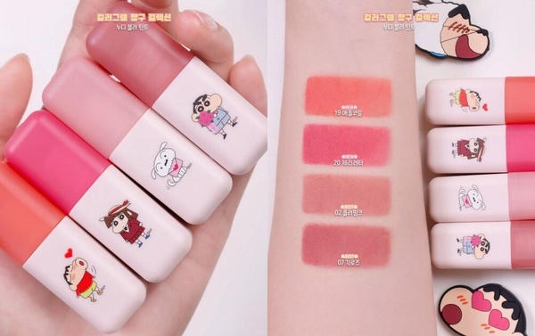 colorgram x 蠟筆小新 聯名 Nude Blur Tint 裸霧唇釉