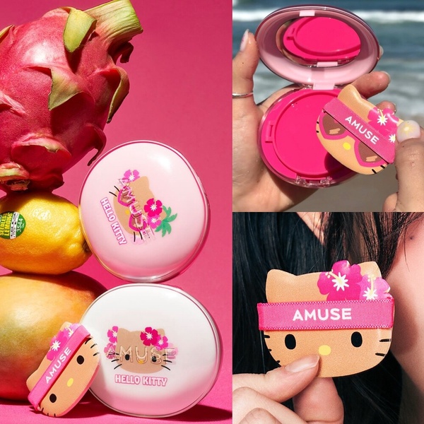AMUSE x Hello Kitty 聯名氣墊粉餅
