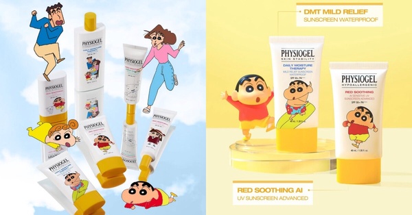 Physiogel x 蠟筆小新 2025限定聯名防曬系列