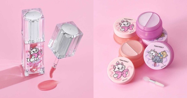TonyMoly x 瑪麗貓 聯名 水光唇釉/唇頰兩用膏