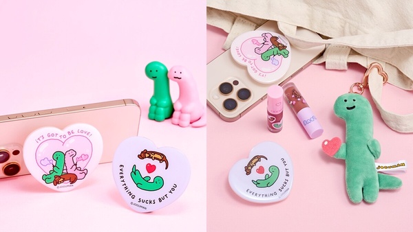 2025卡通聯名平價彩妝保養推薦！黑皮Hello Kitty氣墊粉餅必搶，史努比等百元價入手！