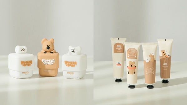 2025卡通聯名平價彩妝保養推薦！黑皮Hello Kitty氣墊粉餅必搶，史努比等百元價入手！