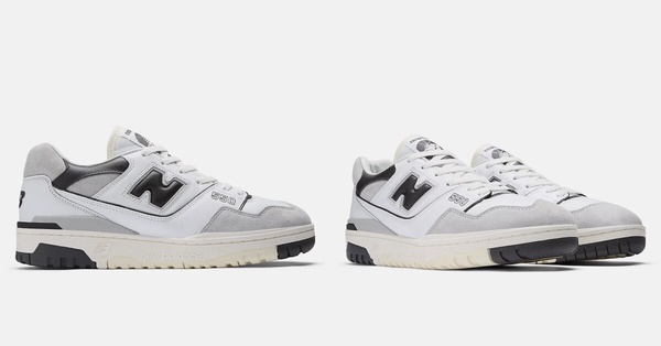 New Balance 灰色球鞋推薦：550，NT$3,680