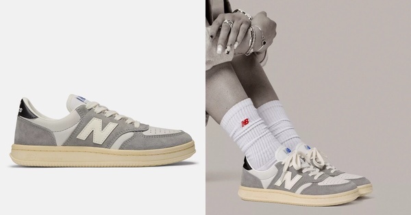 New Balance 灰色球鞋推薦：T500，NT$3,480