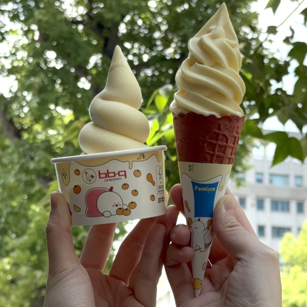 比買一送一強！全家× bb.q CHICKEN推「蜂蜜柚橘霜淇淋」，還有多款冰品優惠0元開吃！