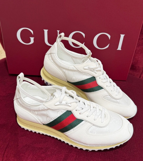 2025 精品小白鞋推薦：GUCCI Re-Motion 休閒運動鞋