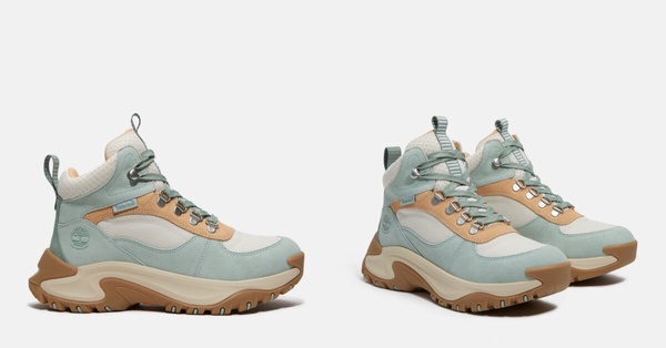 梅雨季防水靴推薦：Timberland 防水中筒健行鞋