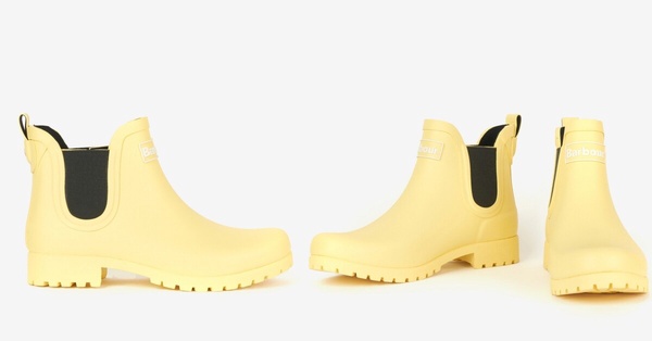 梅雨季防水靴推薦：Barbour Wilton 威靈頓短雨靴