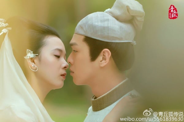 《青丘狐傳說》劇照，古力娜扎、金晨、陳瑤、喬欣、唐藝昕等眾多女星同台飆戲。