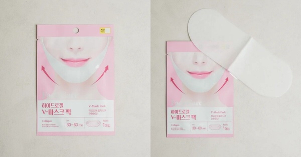 韓國大創必買彩妝保養品TOP4：Packmein 水凝膠V 面膜包