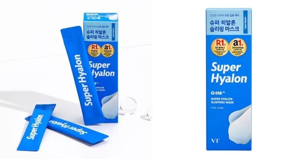 韓國大創必買面膜推薦：Vt Super Hyaluron 睡眠面膜