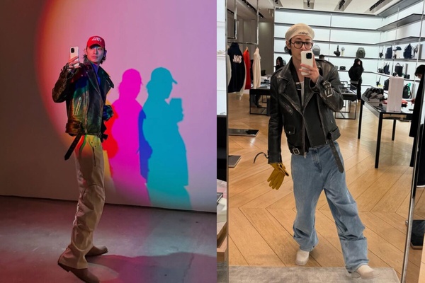 “江南太子”李洙赫来台！李洙赫私服穿搭解析：全黑机场穿搭帅翻，层次感私服超高级！ 时尚 图5张