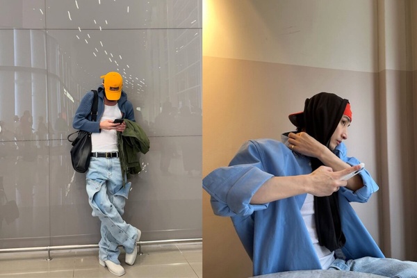 “江南太子”李洙赫来台！李洙赫私服穿搭解析：全黑机场穿搭帅翻，层次感私服超高级！ 时尚 图6张