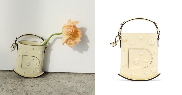 2025精品包推薦：Delvaux Pin Toy Sweet Daisy 香草黃，NT$111,500