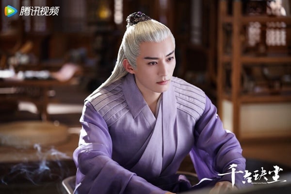 劉學義在《千古玦塵》中的古裝扮相，仙氣飄飄