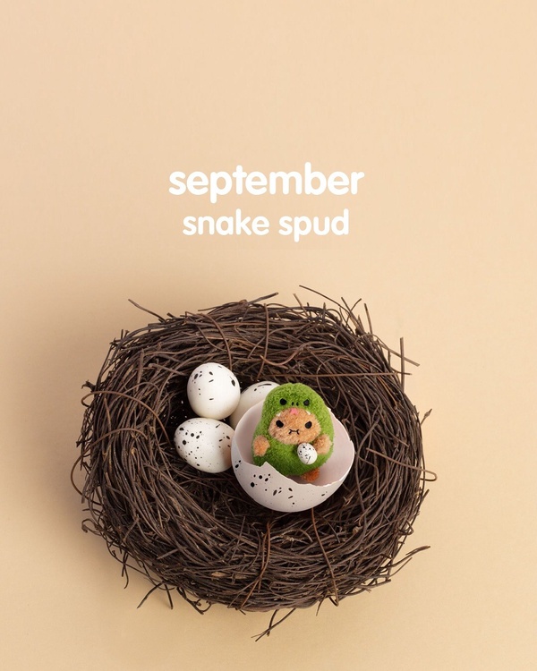 Noodoll 馬鈴薯家族生日圖鑑：九月 Snack Spud
