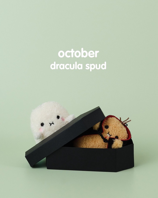 Noodoll 馬鈴薯家族生日圖鑑：十月 Dracula Spud