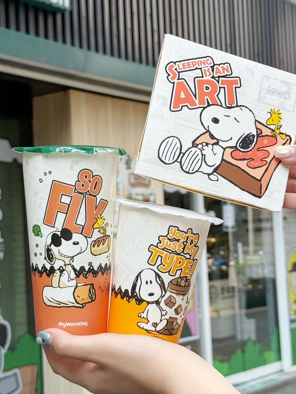 麥味登早餐新訊：麥味登聯名史努比即日起開跑，還有史努比周邊！