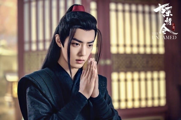 肖戰在《陳情令》飾演魏無羨，將角色的活潑與深情詮釋得淋漓盡致