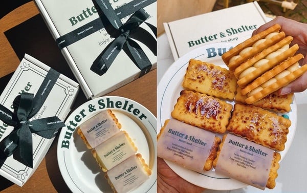 韓國伴手禮奶油餅乾推薦：Butter&amp;Shelter 