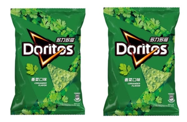香菜控開吃 ！全家限量開賣「香菜多力多滋」，濃郁滋味必買！