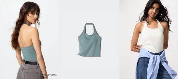 UNIQLO 必買推薦：露背繞頸BRATOP背心