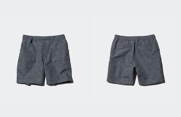 UNIQLO 必買推薦：男裝防潑水多口袋機能短褲　