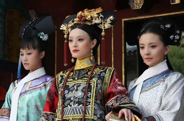 孫儷在《甄嬛傳》中飾演甄嬛，從天真少女到腹黑太后