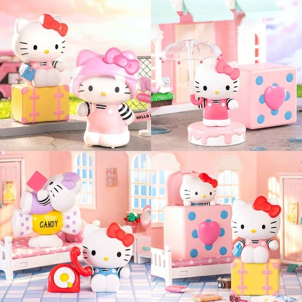 7-11 Hello Kitty萌動信號盲盒，售價NT$350