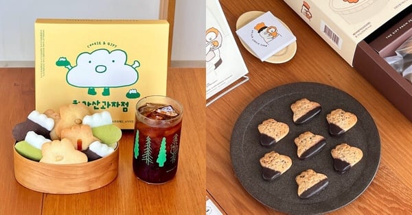 獨特造型伴手禮！HALLA COOKIE 漢拏山造型手工餅乾，以濟州島最高峰為靈感，多種口味選擇，好吃又好拍