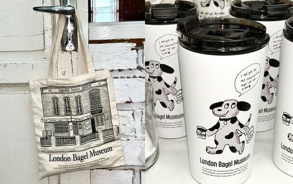 州島必買文創小物！London Bagel Museum 限定週邊，手繪插圖，設計感十足，送禮收藏佳品。