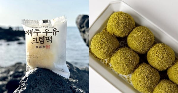 濟州島東門市場必買！濟羅軒 麻糬，多種口味，Q彈外皮，豐富內餡，獨立包裝，送禮自用都方便。