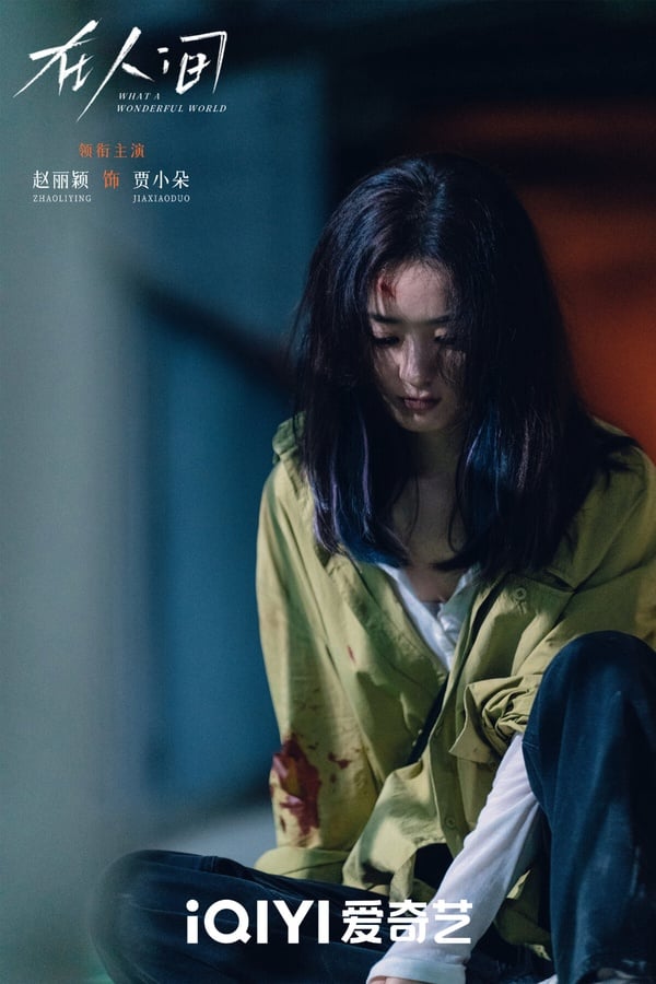 《在人間》是一部在講「多重人格」的懸疑劇，講述網約車乘客賈小朵，與自我迷失的兼職司機徐天，一起進入「虛擬空間」開啟心靈之旅，在多重世界中邂逅形形色色的人，自我療癒的冒險故事。
