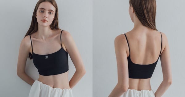 涼感 Bra Top 推薦：PAZZO MIT 品牌 LOGO 涼感美背 bra top