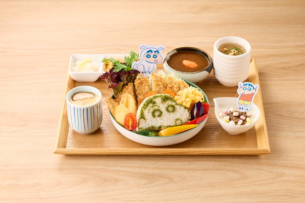 王品集團「品田牧場」聯名蠟筆小新餐點