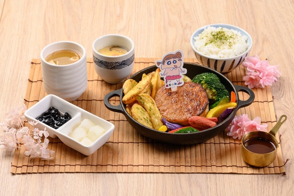 王品集團「品田牧場」聯名蠟筆小新餐點