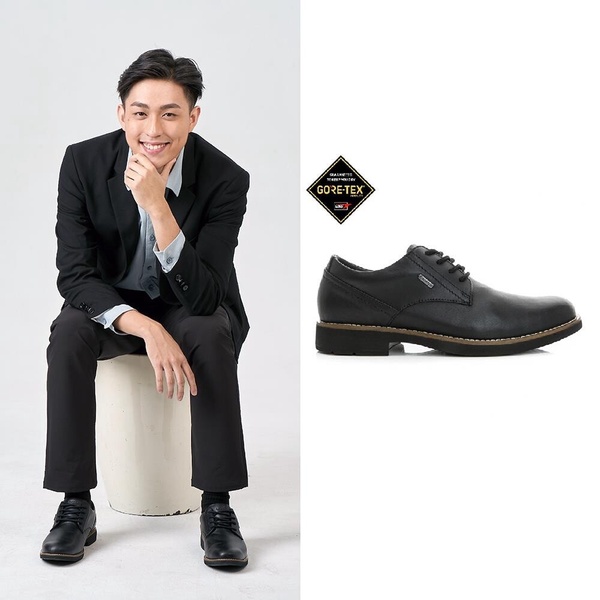 LA NEW GORE-TEX 防水紳士鞋，晴雨兩穿，舒適耐走，適合需要長時間移動的面試者。(2025男士面試鞋推薦)