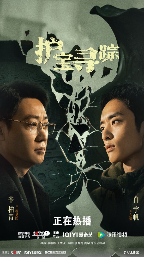 《護寶尋蹤》是一部在講考古和盜墓的冒險劇，講述考古系研究生方堃，在協助追索海外流失文物時，發現白鹿原尹村的一處墓穴可能是不為人知的高等級帝陵。尹村未知墓穴引發考古界關注，也引起犯罪分子的覬覦，幾位主角與文物犯罪團伙鬥智鬥勇。