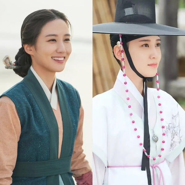 朴恩斌在《戀慕》中女扮男裝，飾演雙胞胎兄妹