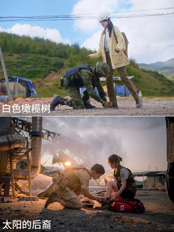 《白色橄欖樹》改編自玖月晞的小說，原著小說很熱門，然而劇版卻讓人失望。《白色橄欖樹》是爆破工程師vs.女記者在危險異國的愛情故事，陳哲遠、梁潔的搭檔有看點，但觀眾都在吐槽製作質感不佳。明明是實景拍攝，看起來卻很像摳圖，完全沒有浪漫愛情劇的氛圍，被吐槽是低配版《太陽的後裔》。