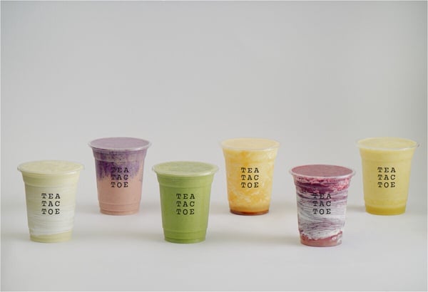 果昔專賣品牌TEA TAC TOE插旗信義區