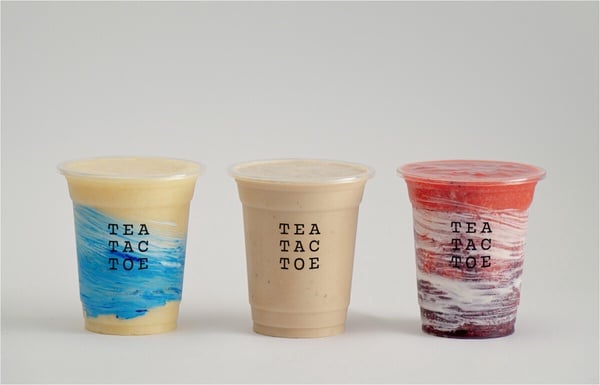 果昔專賣品牌TEA TAC TOE插旗信義區