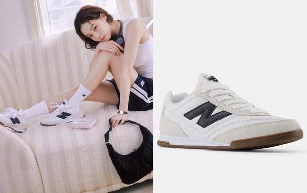 New Balance RC42 薄底鞋款，展現其纖細鞋頭和修飾腳型的設計。