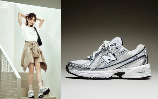 New Balance 740 鞋款細節，展示全網眼透氣鞋面